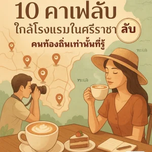 10 คาเฟ่ลับใกล้โรงแรมศรีราชา คาเฟ่บรรยากาศดี Ivory House Sriracha